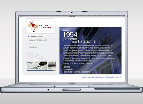 Diseño Sitio Web