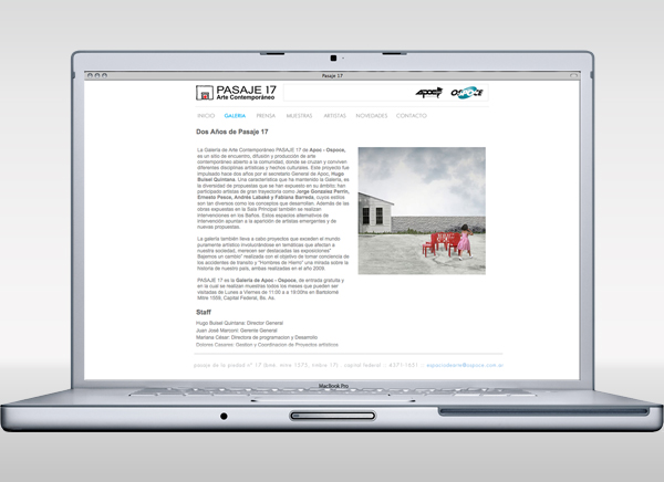 Sitio web